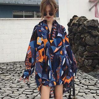 Oversized Print Shirt