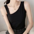 Irregular Knit Tank Top