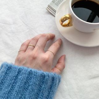 Slim Stacker Ring Set Of 6