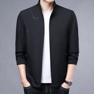 Zipped Print Jacket