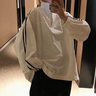 Reversible Loose-fit Windbreaker