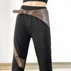Buckled Bootcut Pants