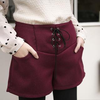 Lace-up Shorts