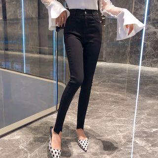 High Waist Cut Out Jeggings