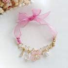 Cherry Blossom Bracelet Pink - One Size