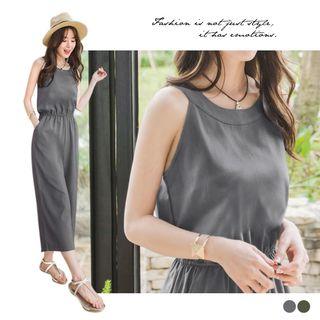 High-waist Jumpsuit