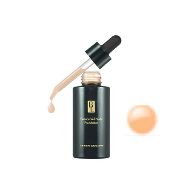 Cyber Colors - Black Label Essence Veil Nude Foundation Spf 35 Pa+++ (#02 Ivory White) 30ml