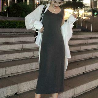 Light Jacket / Midi Tank Dress