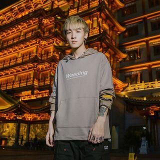 Mock Two-piece Light Hoodie