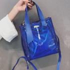 Pvc Tote With Shoulder Strap