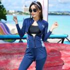 Swim Set: Jacket + Swim Top + Pants