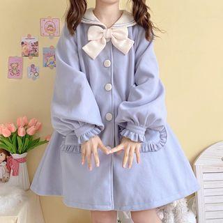 Sailor Bow Button Coat