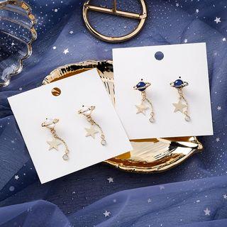 Planet Fringed Earring