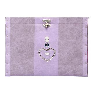 Smoothies 13 Envelope Clutch Light Purple,brown - One Size