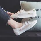 Mesh Panel Adhesive Strap Sneaker