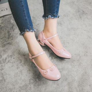 Daisy Mary Jane Low-heel Pumps