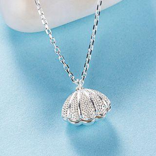 925 Sterling Silver Shell Necklace