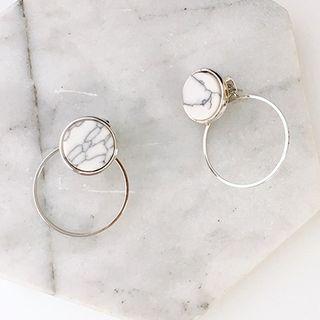 Marble Earring