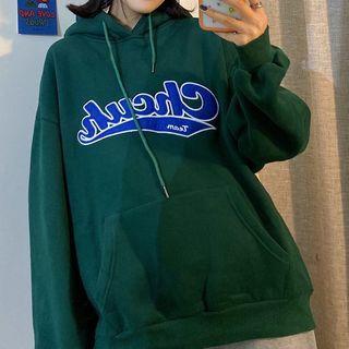 Long-sleeve  Embroidered Hoodie