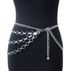 Layered Hoop Chain Belt As Shown In Figure - One Size