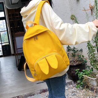 Rabbit Ear Accent Canvas Backpack