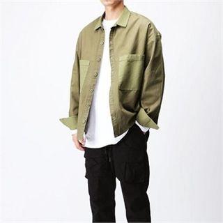 Dual-pocket Oversized Jacket