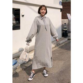 Boxy-fit Maxi Hoodie Dress