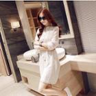 3/4-sleeve Lace Chiffon Dress