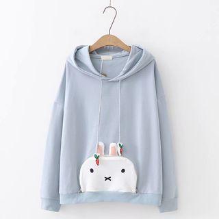 Rabbit Pocket Hoodie