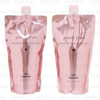 Milbon - Jemile Fran Beautifying Shampoo Refill 400ml - 2 Types