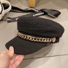 Chained Military Cap Black - M