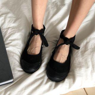 Canvas Ballet Style Flats