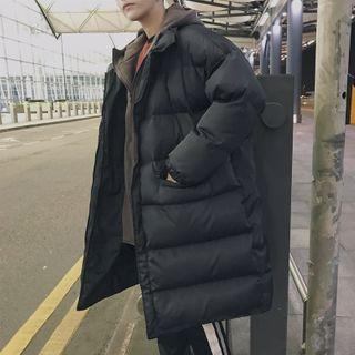 Hood Mock Two Piece Padded Coat