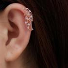 Wings Rhinestone Ear Cuffs