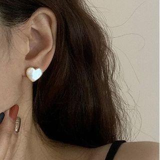Heart Shell Earring