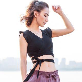 Frilled Cropped Top
