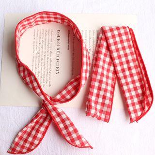 Gingham Headband