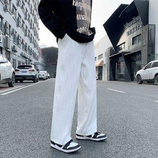 Jacquard Loose Fit Pants