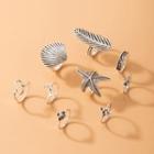 Set Of 9: Ring Set Of 9 - 21131 - Silver - One Size