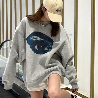 Eye Print Sweatshirt