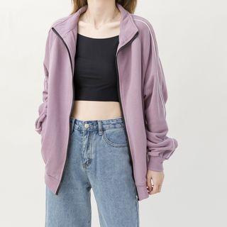 Striped Zip-up Jacket