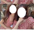 Gingham Square-neck Sleeveless Top