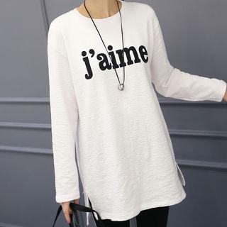 Printed Long Napped T-shirt