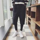 Mock Two Piece Inset Leggings Shorts