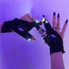 Fluorescent Half Gloves
