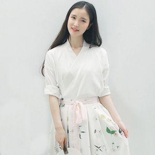 Chinese Style Long-sleeve Blouse