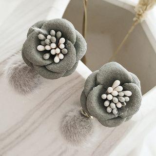 Floral Bobble Earring