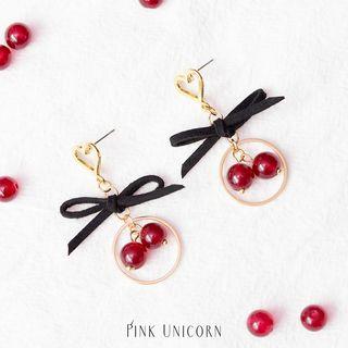 Bow Drop Earring Bow Drop Earring - One Size