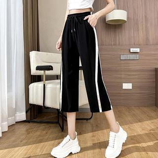 Two Tone Capri Sweatpants