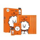 Mediheal - Bt21 Face Point Mask Set (6 Types): Point Mask 20ml X 4pcs + Postcard 1pc + Bookmark 1pc Rj